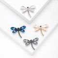 Acrylic Alloy Dragonfly Brooch For Creative Insect Clothing Accessories view 1