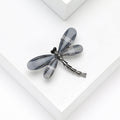 Acrylic Alloy Dragonfly Brooch For Creative Insect Clothing Accessories view 2