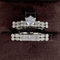 Exaggerated Luxury Women Ring Set, High End Light Luxury Anniversary Celebration Hand Jewelry view 5