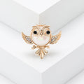 Alloy Pearl Owl Brooch Pin For Cute Animal Clothing Accessories view 6