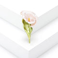 Alloy Enamel Calla Lily Brooch For Simple Fashion Apparel view 4