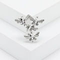Alloy Pearl Butterfly Brooch Pin For Fashion Coats And Scarves view 4