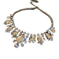 French Vintage Alloy Teardrop Tassel Necklace, Light Luxury Round Pendant Collarbone Chain view 5