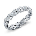 European American Full Rhinestone Ring Fashion Personality Round Finger Ring For Women view 1