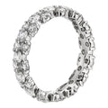 European American Full Rhinestone Ring Fashion Personality Round Finger Ring For Women view 2