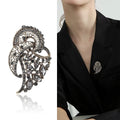 Alloy Rhinestone Brooch Pin For Fashion Apparel Accessories view 2