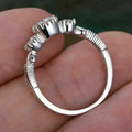 Japanese Korean Light Luxury Index Finger Ring Fashion Statement Personality Pinky Ring For Women view 4
