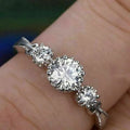 Japanese Korean Light Luxury Index Finger Ring Fashion Statement Personality Pinky Ring For Women view 3
