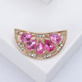 Alloy Rhinestone Watermelon Brooch Pin For Fruit Style Lapel Decoration view 6