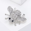 Alloy Rhinestone Bee Brooch For Men's Suit Lapel Decoration view 4