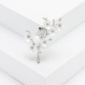 Alloy Bird On Plum Branch Brooch For Coat Decoration view 3