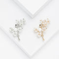 Alloy Bird On Plum Branch Brooch For Coat Decoration view 1