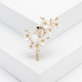 Alloy Bird On Plum Branch Brooch For Coat Decoration view 4