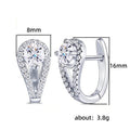 Korean New Water Drop Ear Cuff High End Fresh Temperament Elegant Statement Earrings For Women view 5