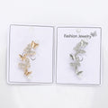 Alloy Rhinestone Butterfly Brooch Pin For Anti Exposure Decoration view 2