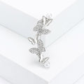 Alloy Rhinestone Butterfly Brooch Pin For Anti Exposure Decoration view 4