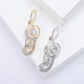 Alloy Rhinestone Music Note Brooch Pin For Suit Decoration view 1
