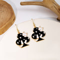 Cute Cartoon Cat Playing Card Suit Enamel Alloy Geometric Heart Spade Club Dangle Earrings view 2