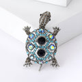 Alloy Rhinestone Turtle Brooch Pin For Animal Clothing Accessories view 2