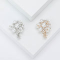Alloy Pearl Bouquet Brooch Pin For Elegant Dresses And Suits view 1