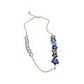 Light Luxury Alloy Pearl Rhinestone Tassel Geometric Clavicle Necklace For Women view 5