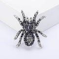 Alloy Rhinestone Spider Brooch For Men's Suits And Halloween view 4