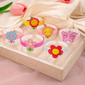 Cute Butterfly Kids Bracelet Fresh Sweet Sunflower Cartoon Flower Hand Jewelry Accessory view 2
