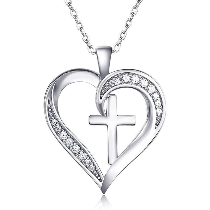 Light Luxury Heart Pendant Necklace For Women Niche Design Fashion Jewelry Direct