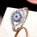 Unique Angel Eye And Evil Eye Ring, Korean Style Statement Finger Jewelry For Women view 1