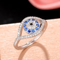 Unique Angel Eye And Evil Eye Ring, Korean Style Statement Finger Jewelry For Women view 2