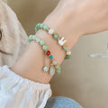 Style Geometric Crystal Beaded Bracelet Fresh Niche Fashion Hand Jewelry view 4