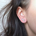 New Delicate Small Earrings Basic Versatile Student Trendy Sweet Korean Style Ear Jewelry view 2