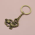 Metal Simple Scorpion Keychain Bag Charm Key Ring view 6