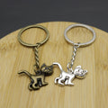 Metal Attitude Cat Keychain Bag Charm Gift For Friends view 4