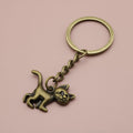 Metal Attitude Cat Keychain Bag Charm Gift For Friends view 6
