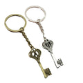 Zinc Alloy Key Shape Keychain Classic Key Ring Gift view 5