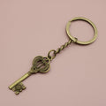 Zinc Alloy Key Shape Keychain Classic Key Ring Gift view 6