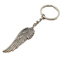 Zinc Alloy Simple Feather Keychain Bag Charm Gift view 5