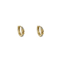Light Luxury Geometric Heart Pearl Earrings For Women Irregular Metal Hollow Rhinestone Ear Cuffs view 5