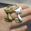 Metal Cat Keychain Bag Charm Key Ring Gift view 4