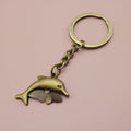Metal Dolphin Pendant Keychain Ocean Bag Charm Gift view 6