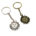 Metal Sun Keychain Bag Charm view 5