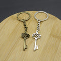 Metal Heart Triangle Keychain Bag Charm Key Ring view 3