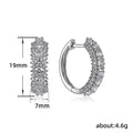 French Style Hoop Earrings For Women, Elegant Fashion Ball Party Ear Cuff Jewelry view 5