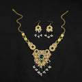 Luxury Vintage Palace Style Geometric Flower Tassel Alloy Rhinestone Crystal Pearl Drop Dangle Earrings view 3