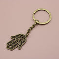 Metal Palm Hand Keychain Bag Charm view 6