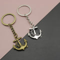 Zinc Alloy Simple Anchor Keychain Key Ring Gift view 1
