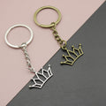 Metal Crown Keychain Key Ring Gift view 1