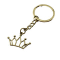 Metal Crown Keychain Key Ring Gift view 5