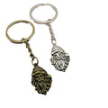 Zinc Alloy Santa Claus Keychain Christmas Holiday Gift view 5